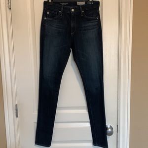 AG Farrah High Rise Skinny Jeans Crater 26